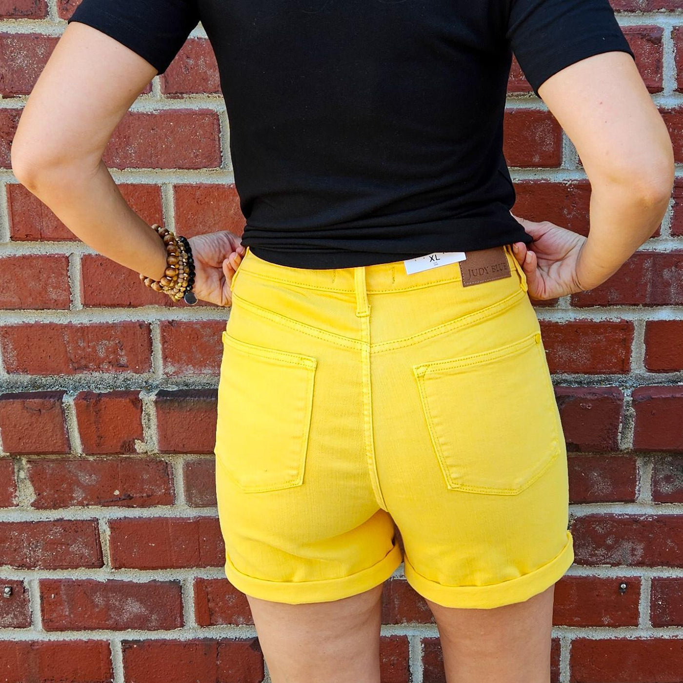 Tummy Control Yellow Shirts