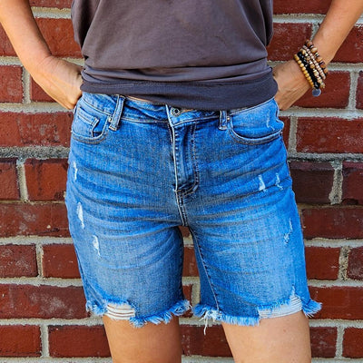 Distressed Long Shorts