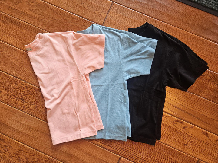 Cotton Crew Neck Short Sleeve Cropped T-shirt