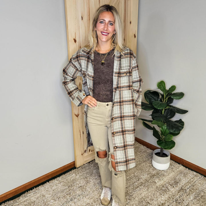 Plaid Long Flannel