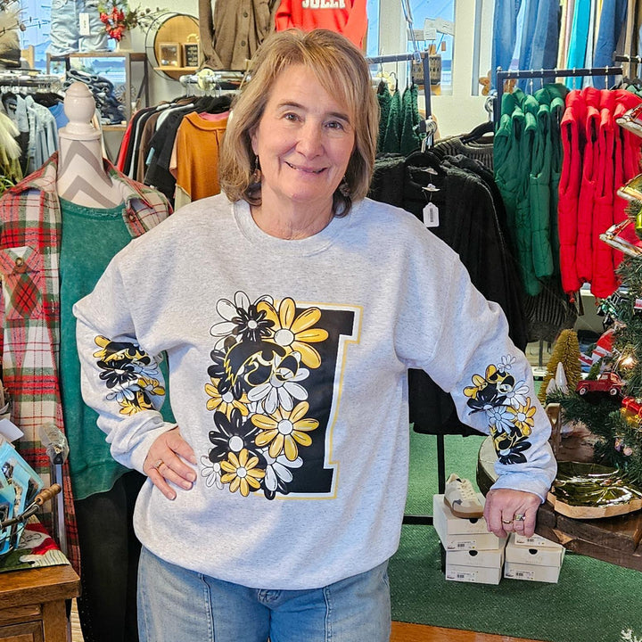 Flower Hawkeye Sweatshirt