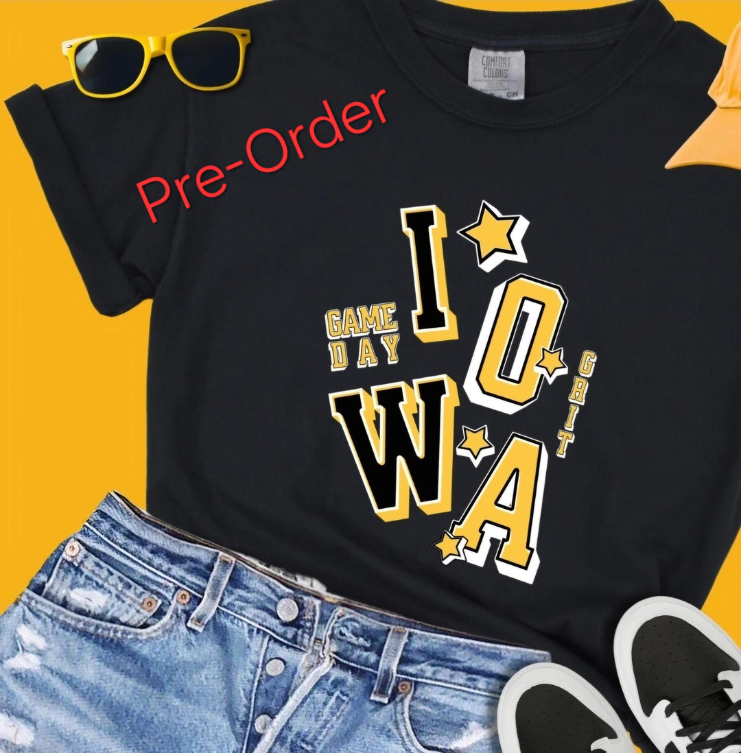 PRE-ORDER Iowa Stack Tee