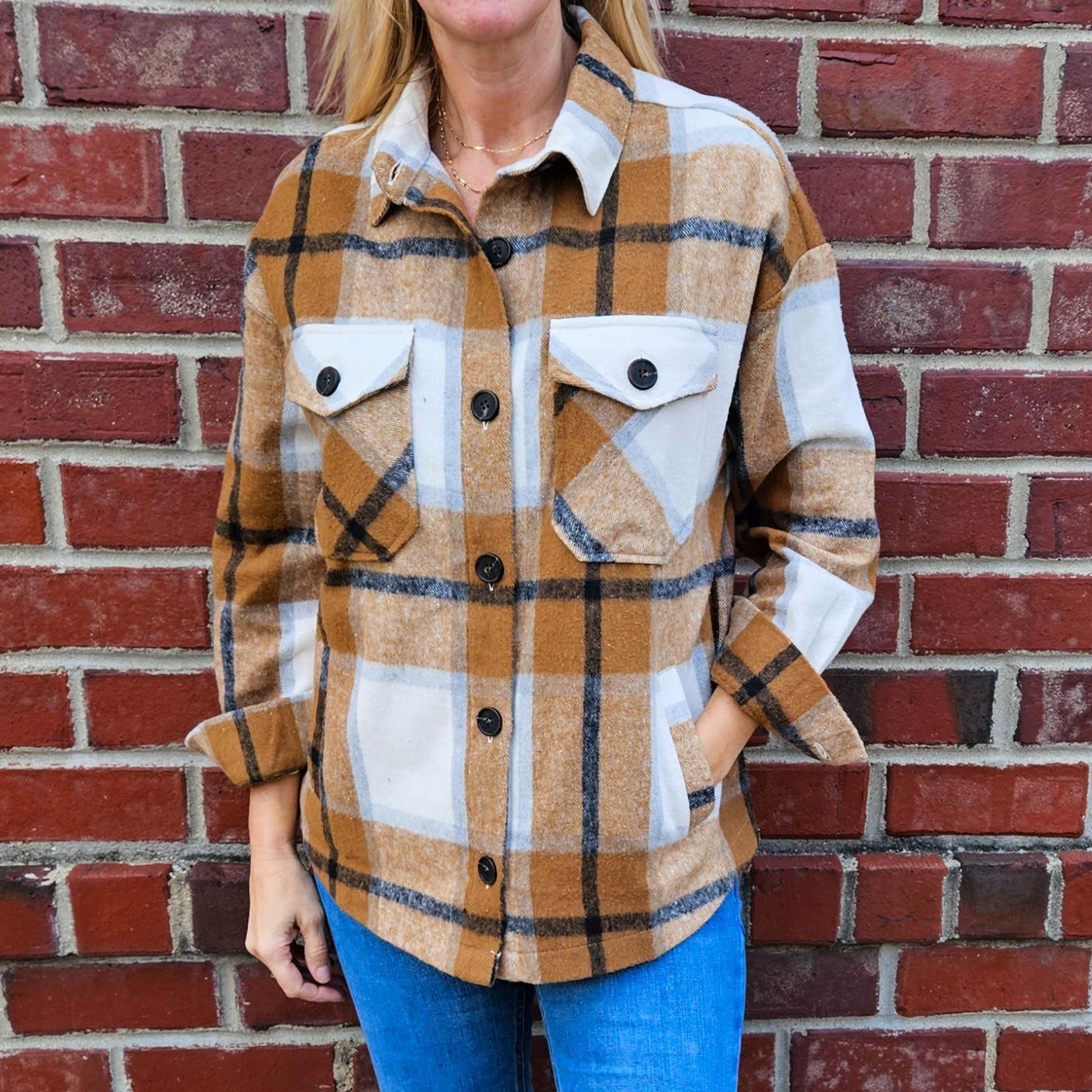 Oversized Plaid Shacket