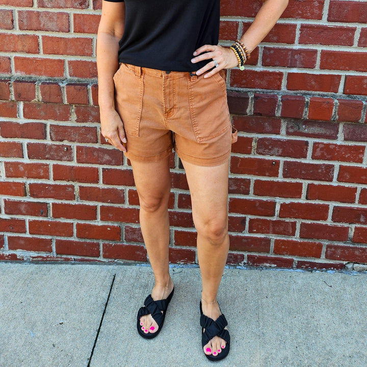 Sienna Super High Rise Carpenter Shorts
