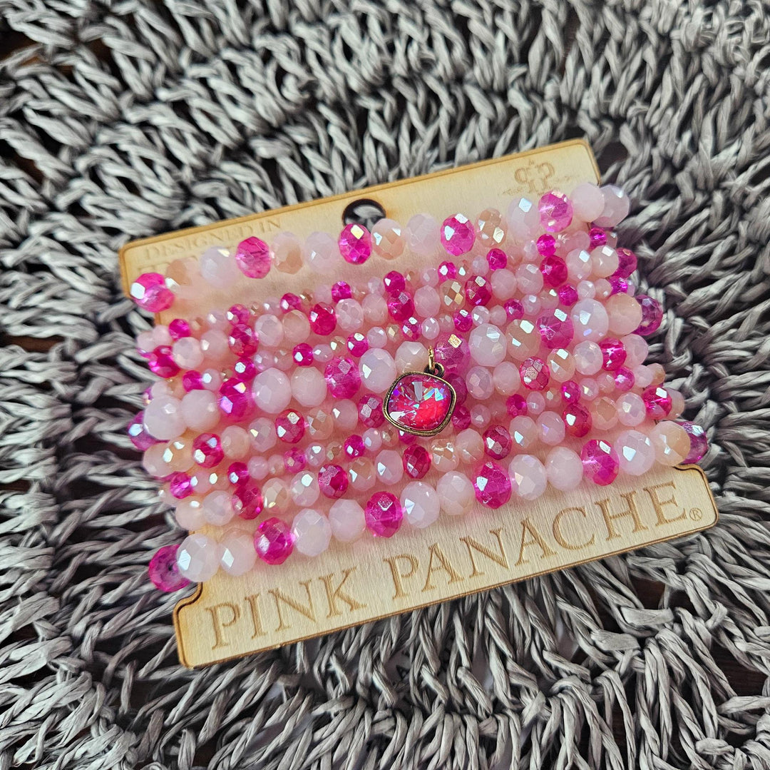 Multi Colored Pink Bracelet