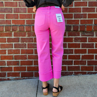 High Rise Wide Leg Jean