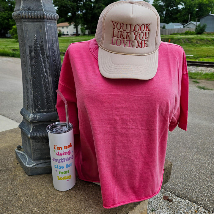 Oversized Crop Box Tee