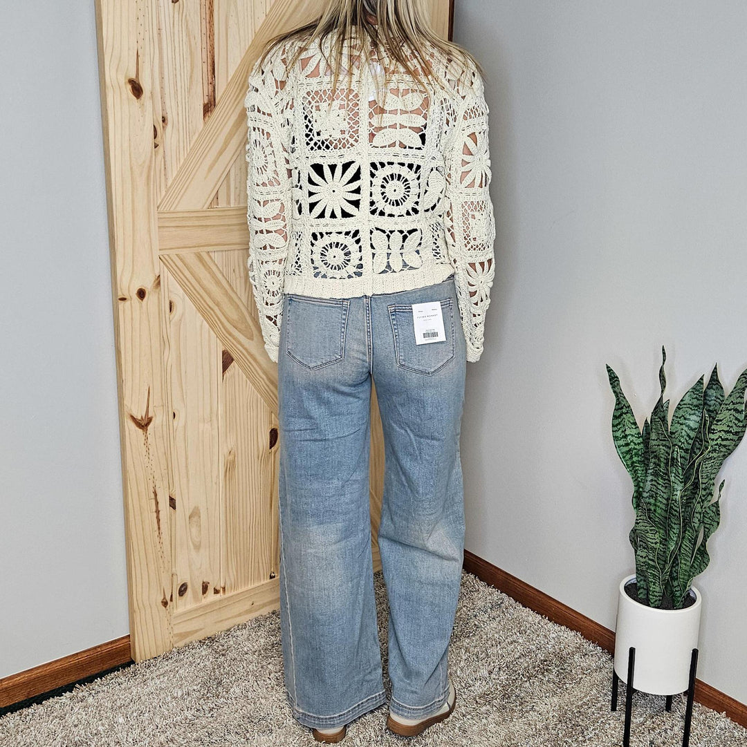 Vervet High Rise Baggy Wide Jean