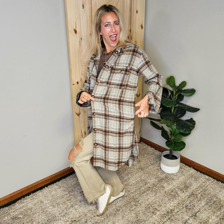 Plaid Long Flannel