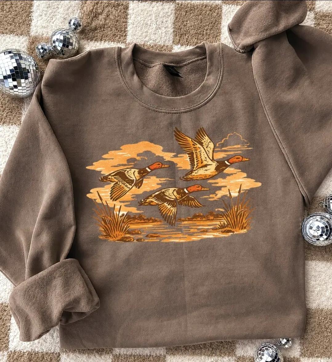 Autumn Marsh Flight Sweatshirt