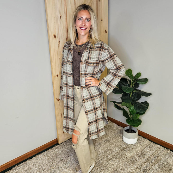 Plaid Long Flannel