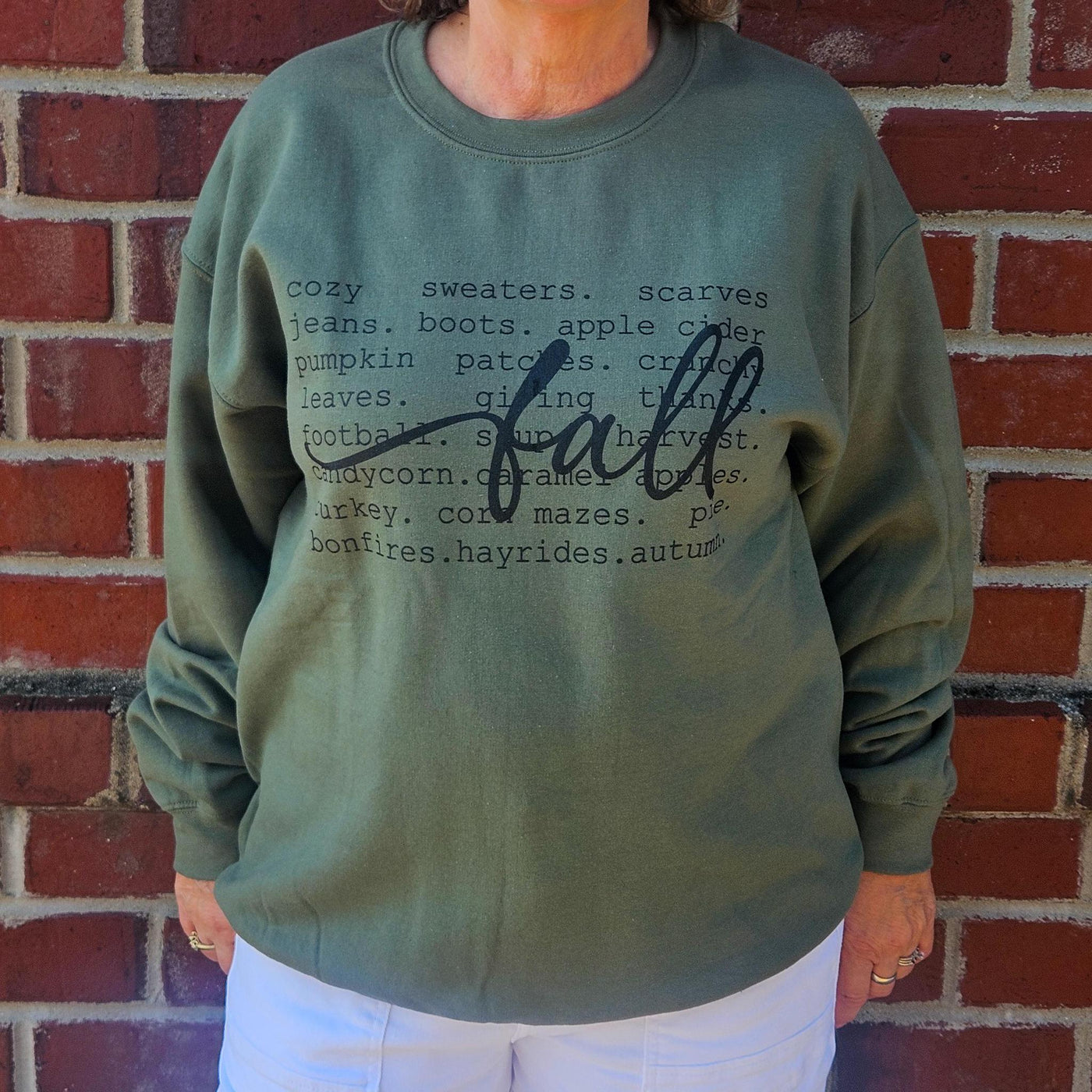 Fall Words Sweatshirt