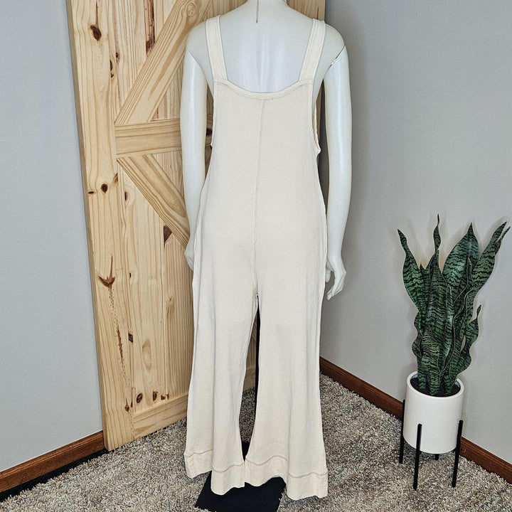 Dark Washed Thermal Jumpsuit