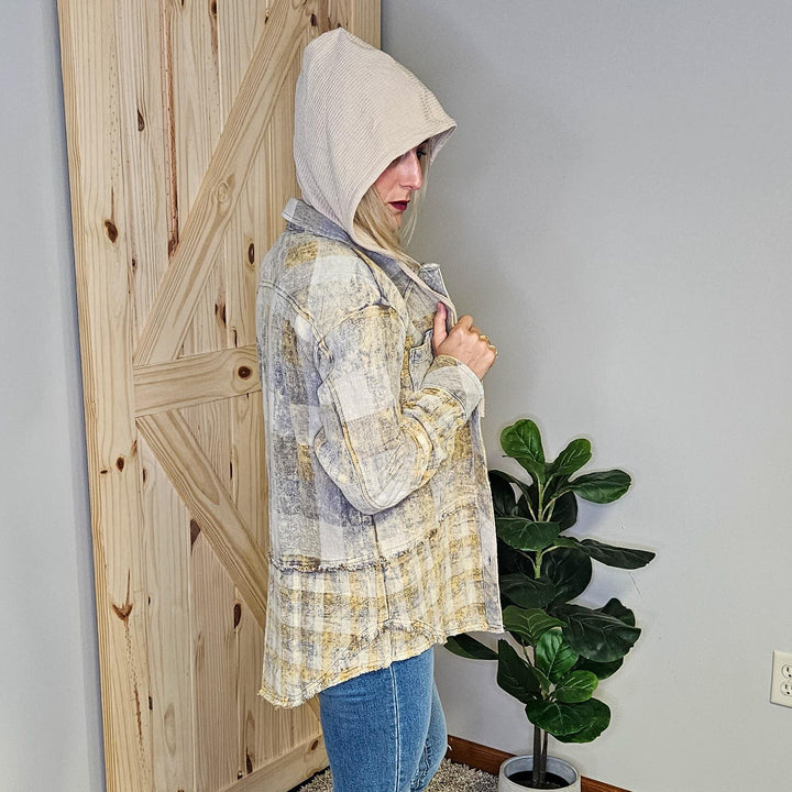 Double Cloth Hoodie Jacket