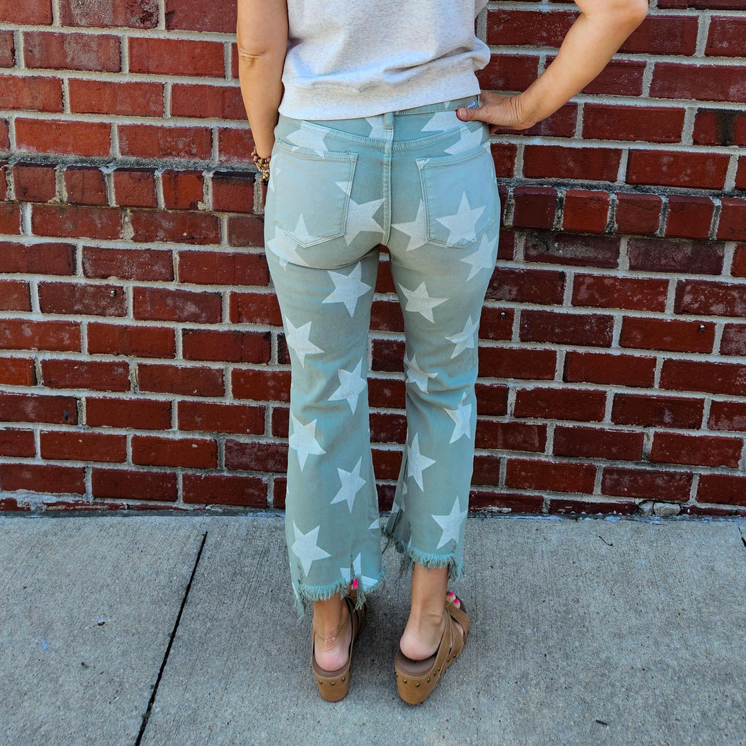 High Rise Star Pants