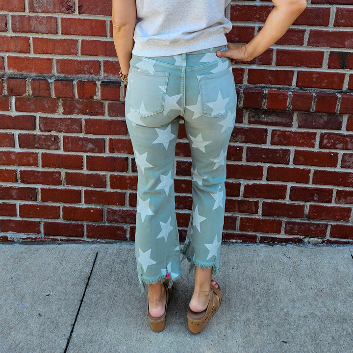 High Rise Star Pants
