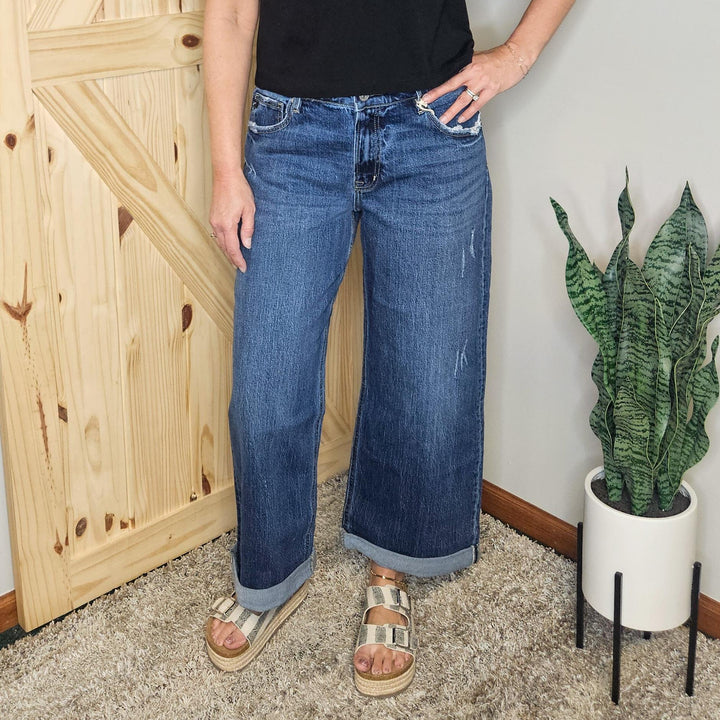 Kancan High Rise Wide Leg