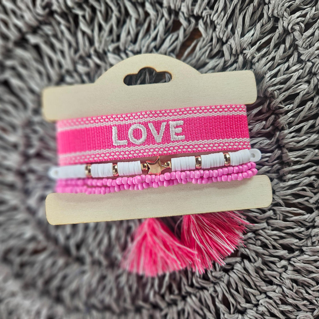 Pink Love Bracelet