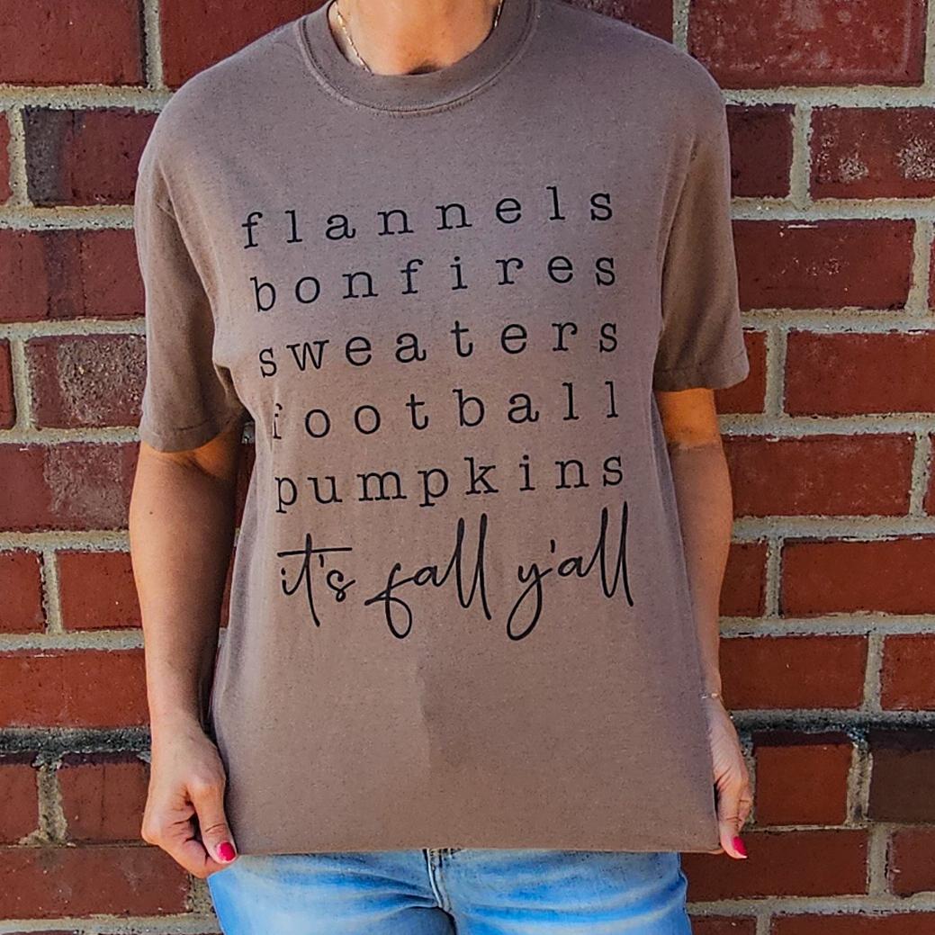 Fall List Tee