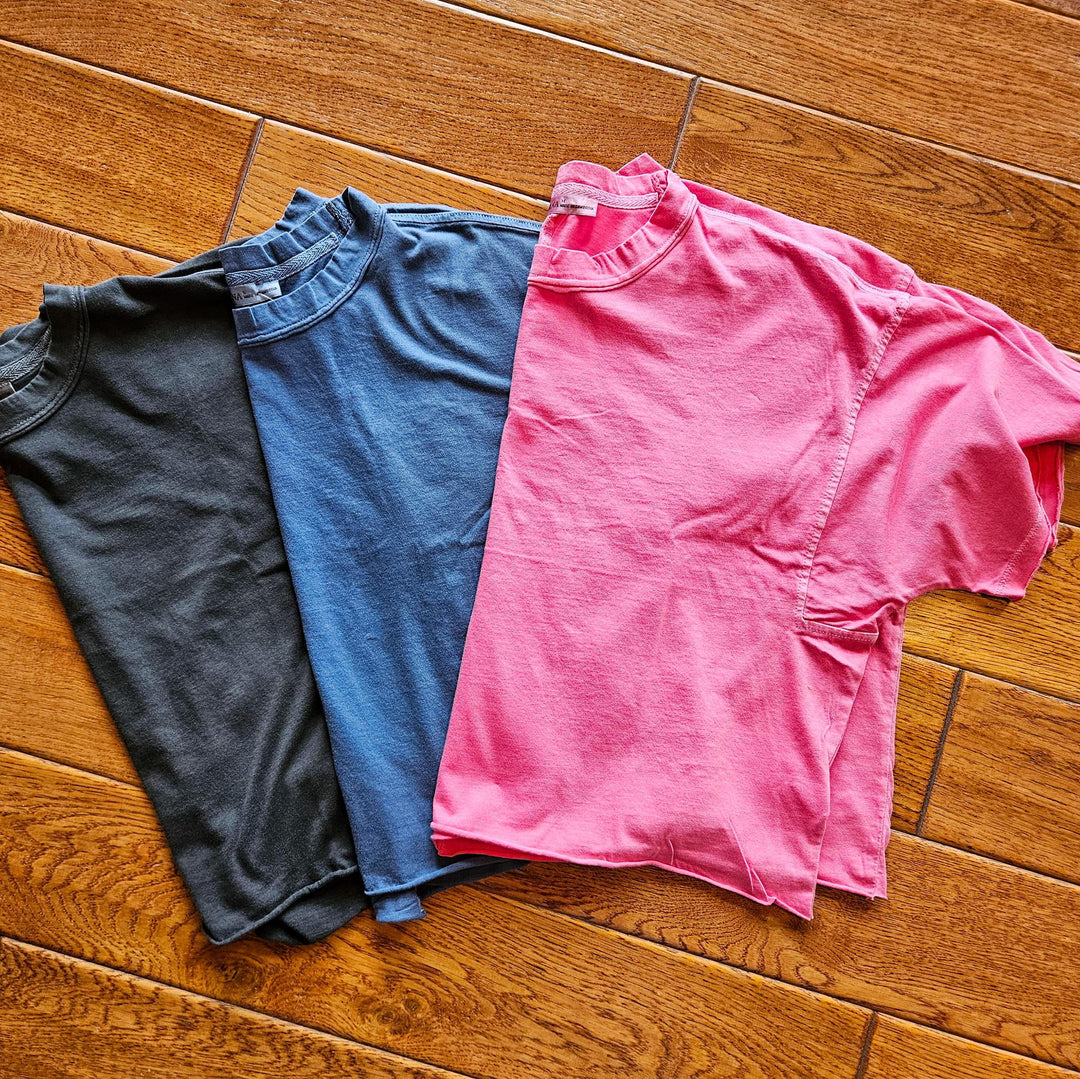 Oversized Crop Box Tee