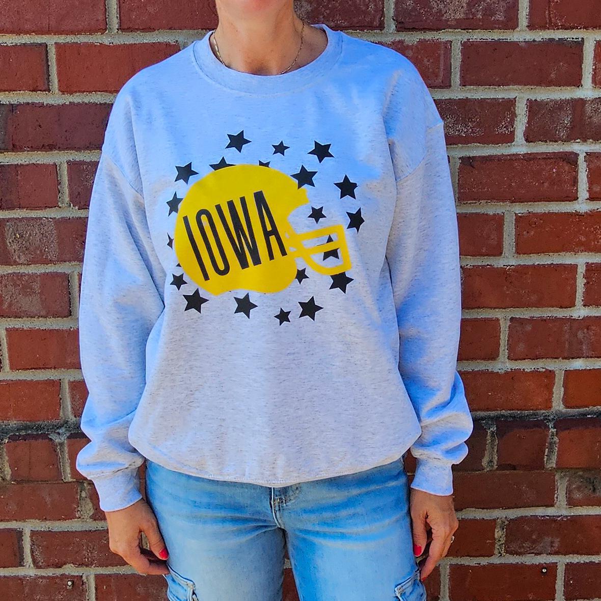 Football Helmet Crewneck