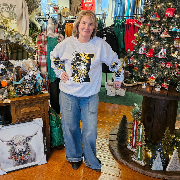 Flower Hawkeye Sweatshirt