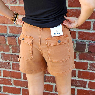 Sienna Super High Rise Carpenter Shorts