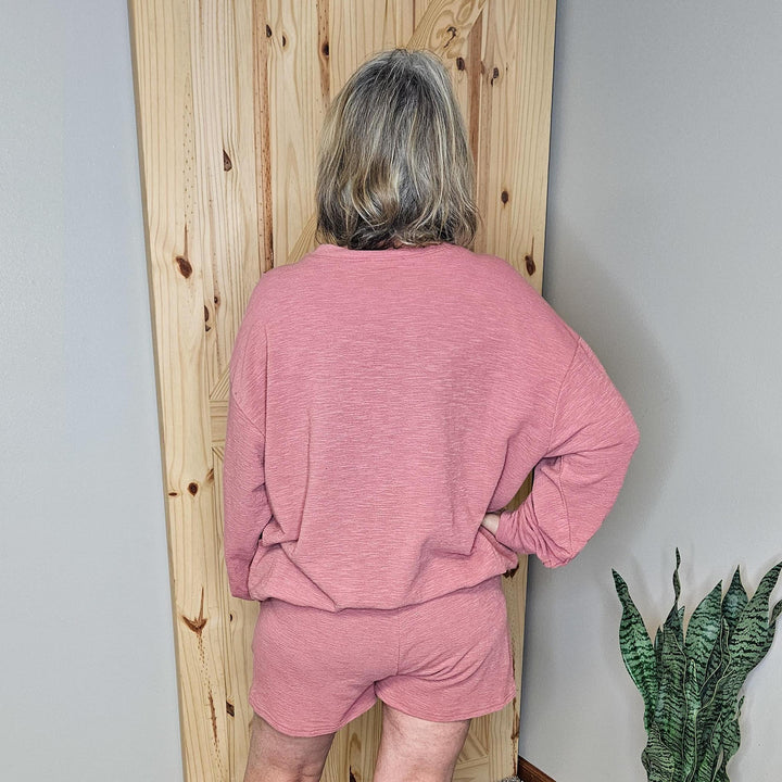 Slub Pullover & Shorts (Set)