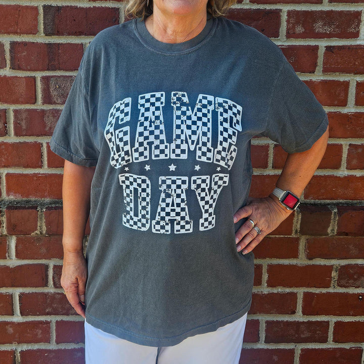 Game Day Checkered Tee