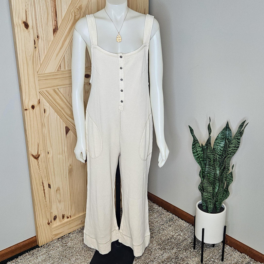 Dark Washed Thermal Jumpsuit