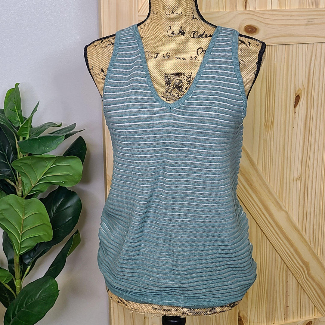 Textured Knit Sweater Tank