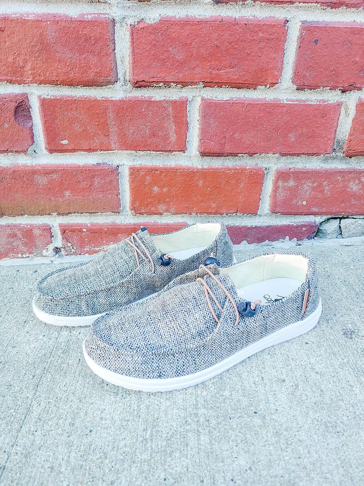 Corkys Kayak Brown Tweed Slip-on