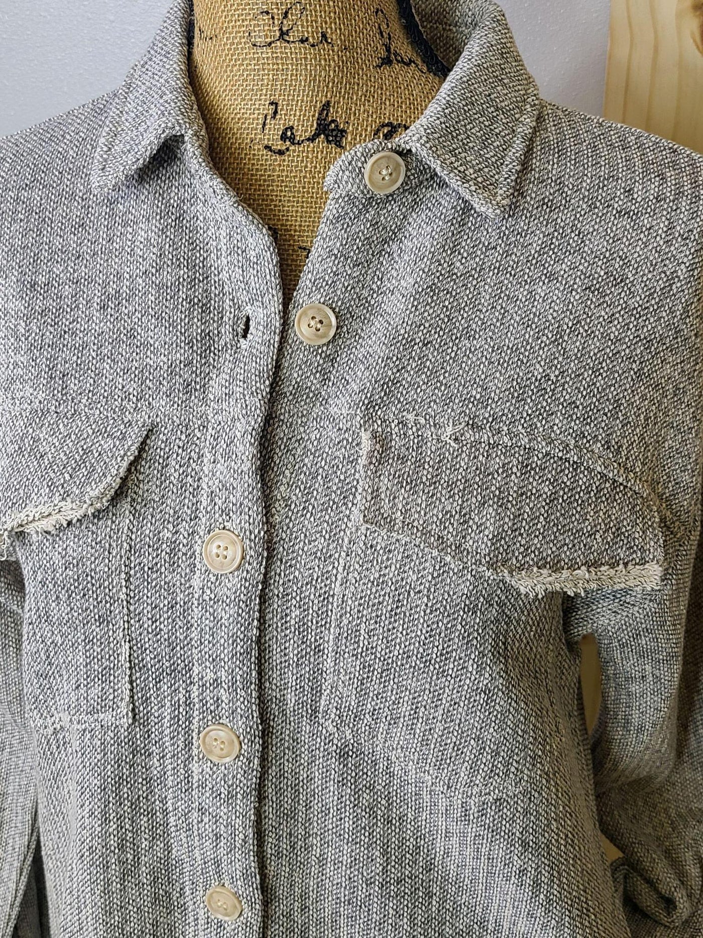 Knit Shirt Jacket