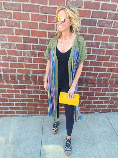 Open Long Cardigan
