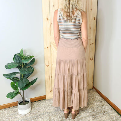 Striped Knit Tank Top