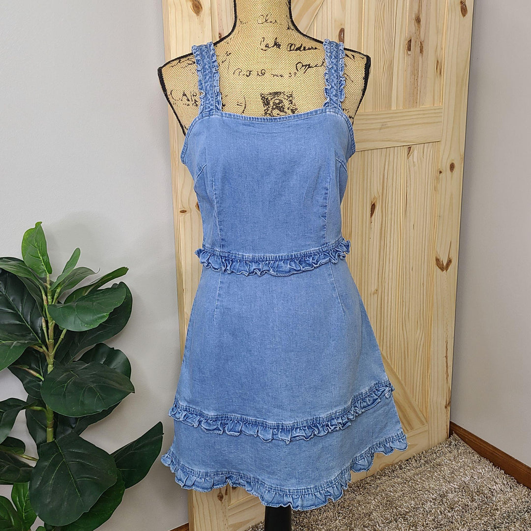 Go Get It Chambray Dress