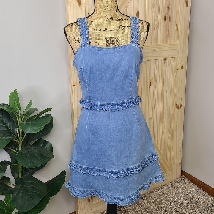 Go Get It Chambray Dress