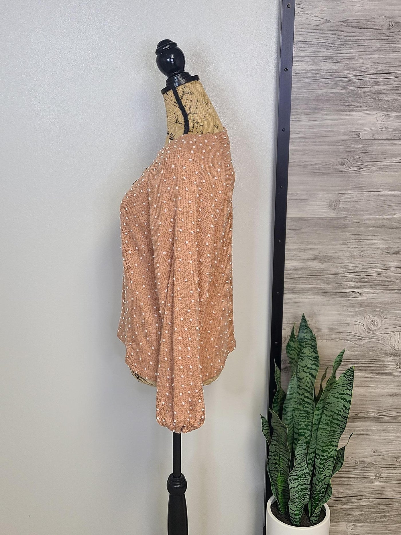 Dot Detail Sweater
