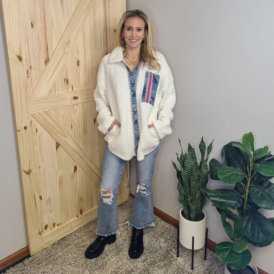 Murphy Jacket in Tribal Cream
