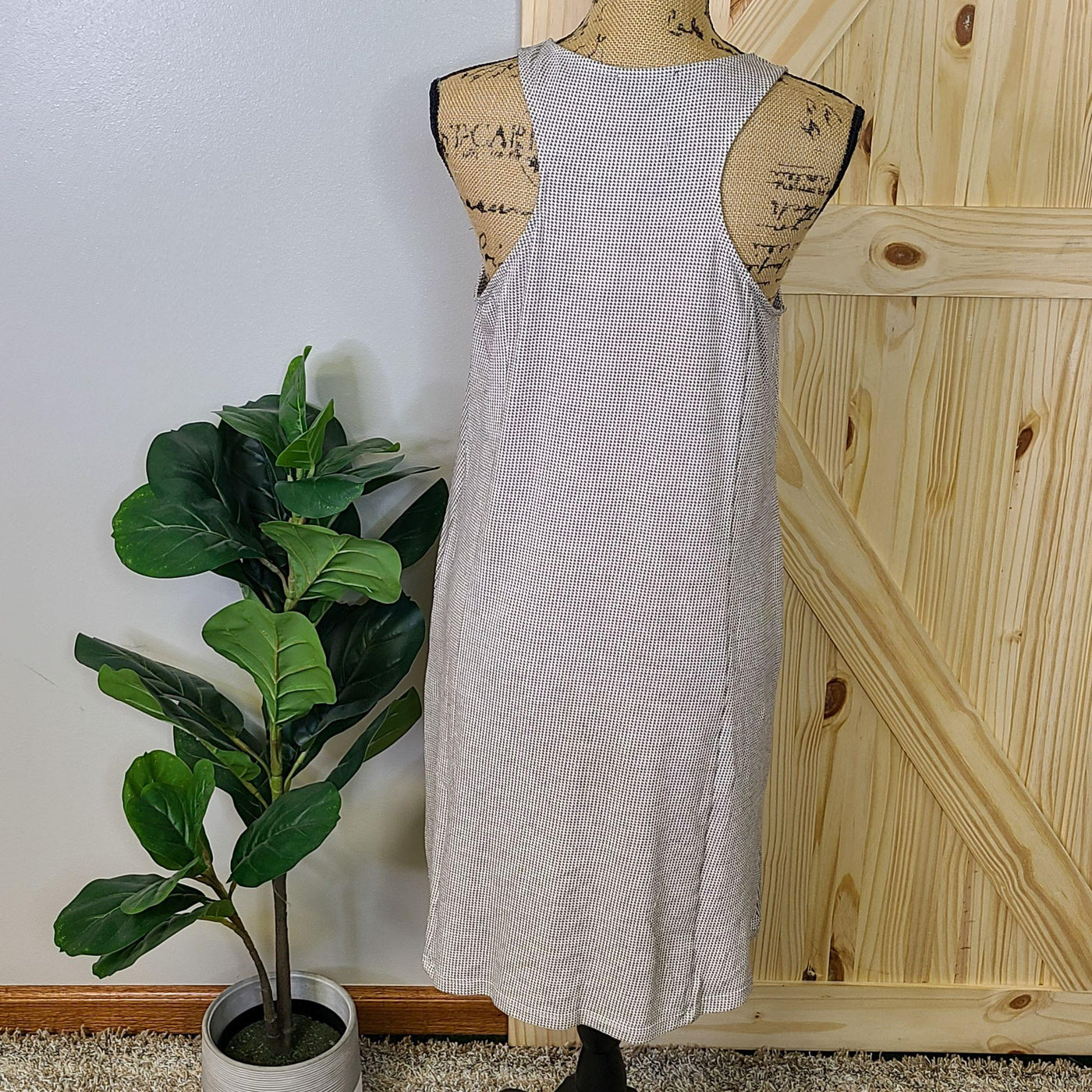 Sleeveless Racerback Dress