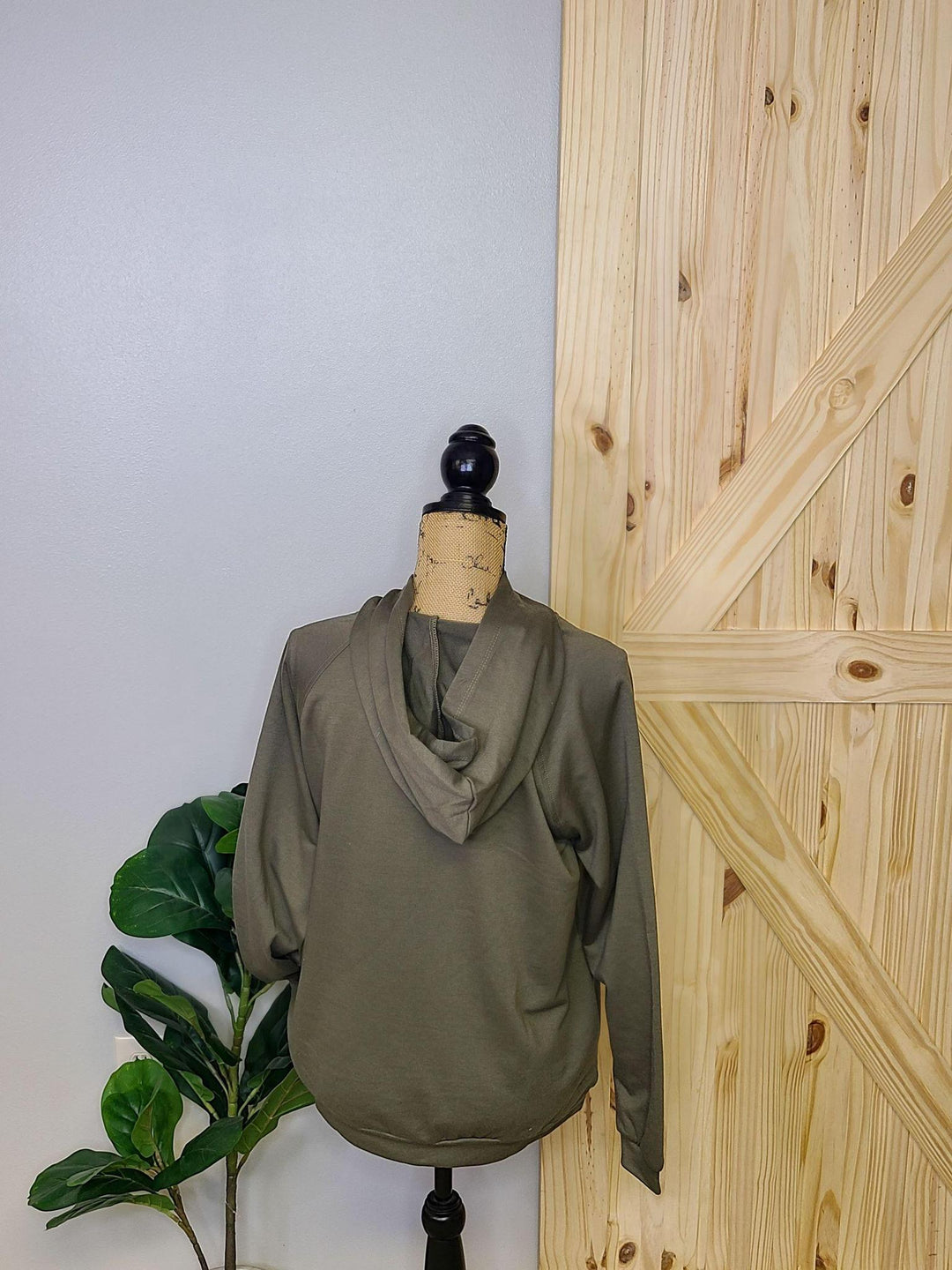 Buttoned Hoodie