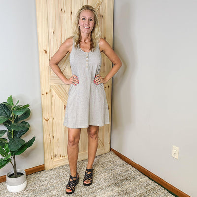 Sleeveless Racerback Dress