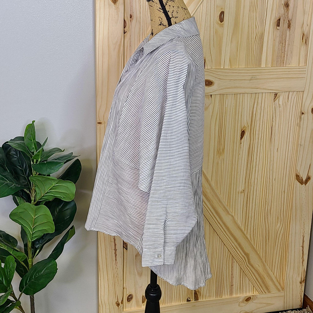 Striped Button Down Shirt