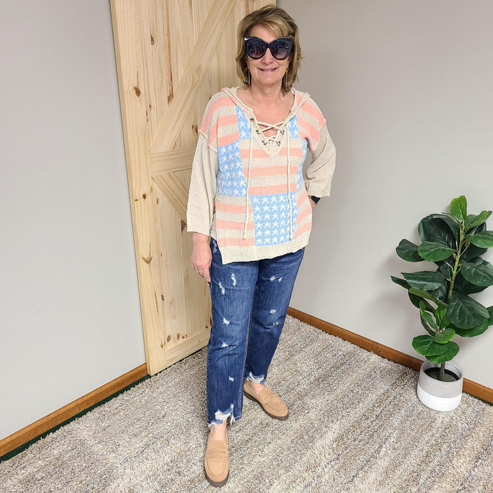 V-neck Lightweight Sweater