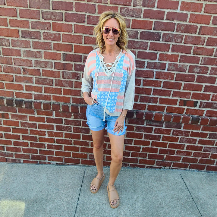 V-neck Lightweight Sweater