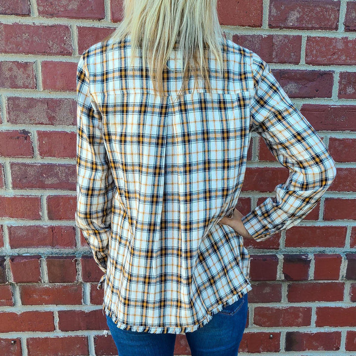 Button Down Flannel Shirt