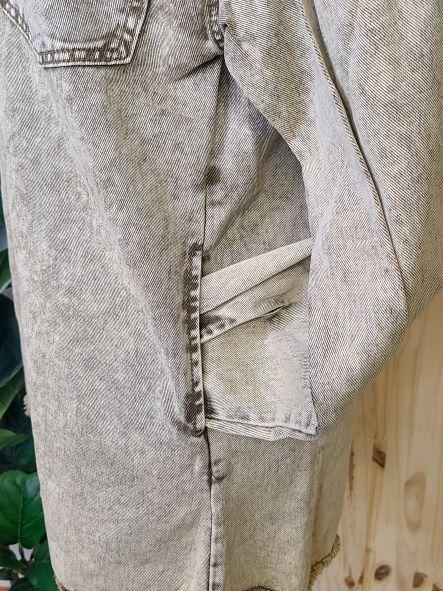 Denim Washed Shirt Jacket