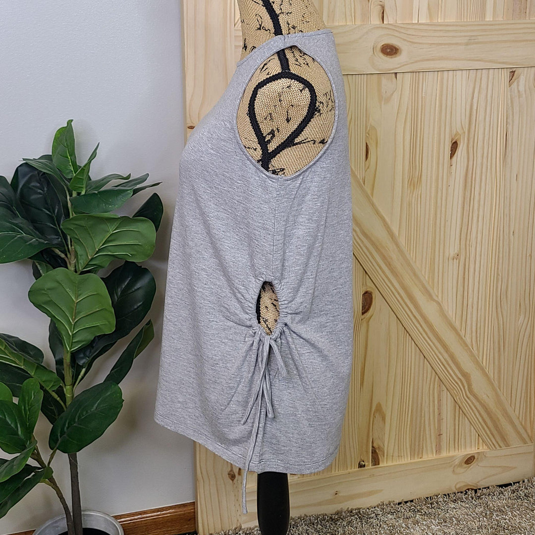 Cut-Out Waist Top