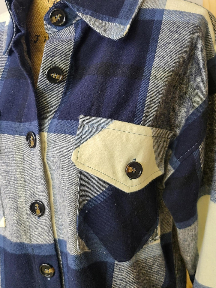 Flannel Button Up w/ Pockets