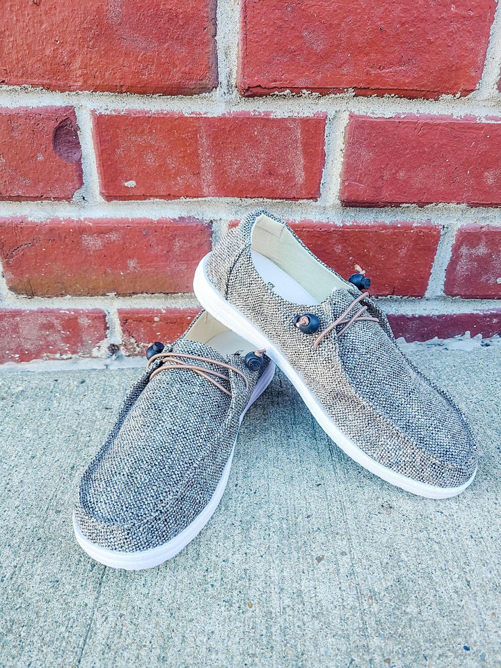 Corkys Kayak Brown Tweed Slip-on